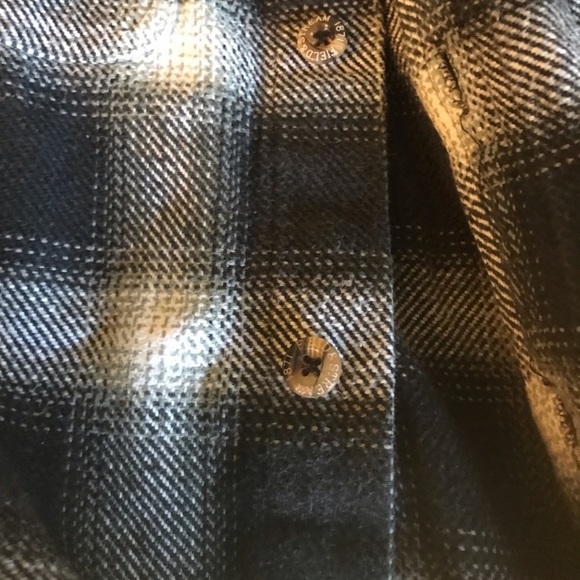 Field and Stream Men’s Flannel Plaid Shirt Jacket Size L - Picture 3 of 11